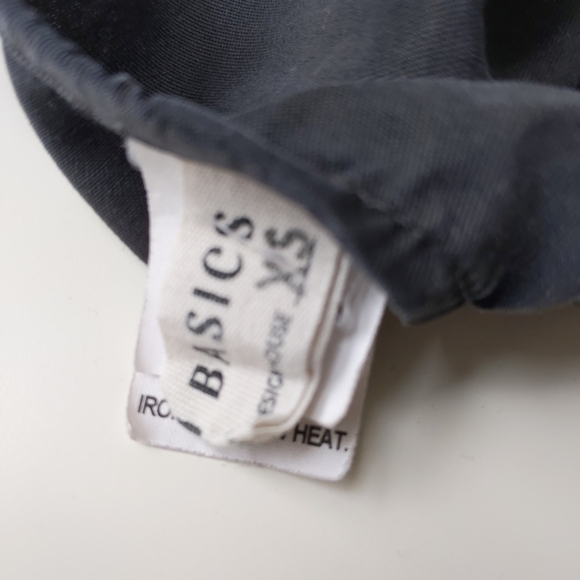 Hackwith Design House V Neck Tank Top Black Silk Women's XS - Picture 5 of 6